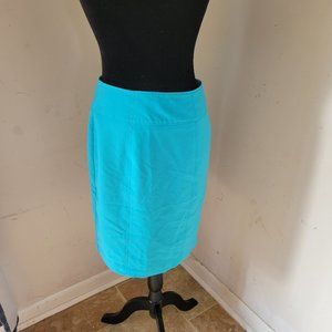 Blue Worthington Pencil Skirt
